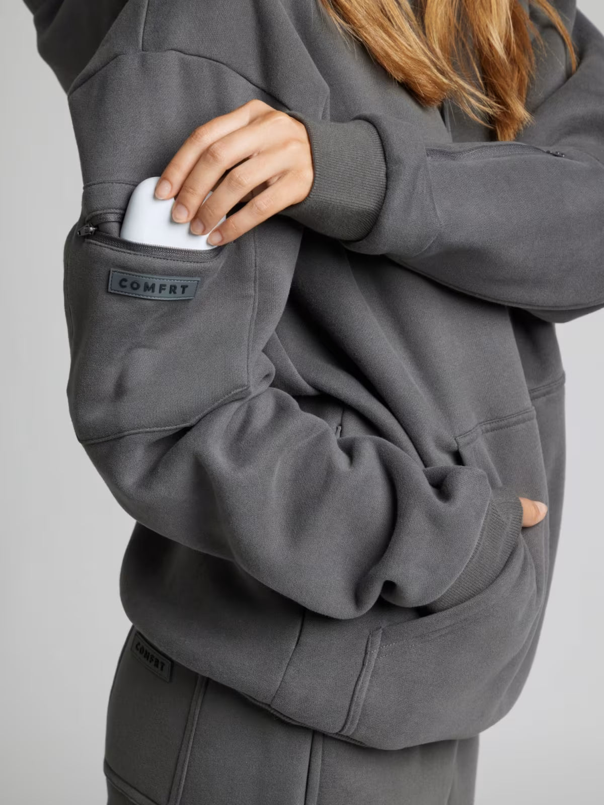 Comfort™ Uyku Gözlüklü Sweatshirt | Kadın