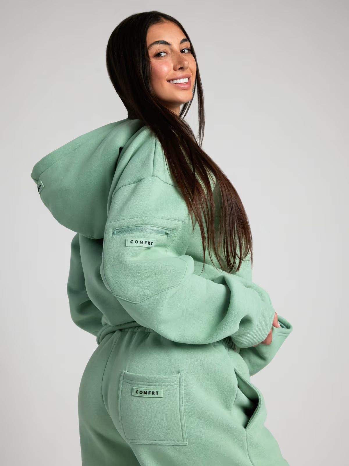 Comfort™ Uyku Gözlüklü Sweatshirt | Kadın