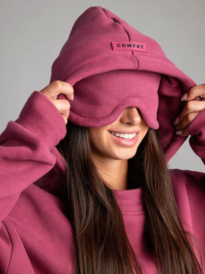 Comfort™ Uyku Gözlüklü Sweatshirt | Kadın