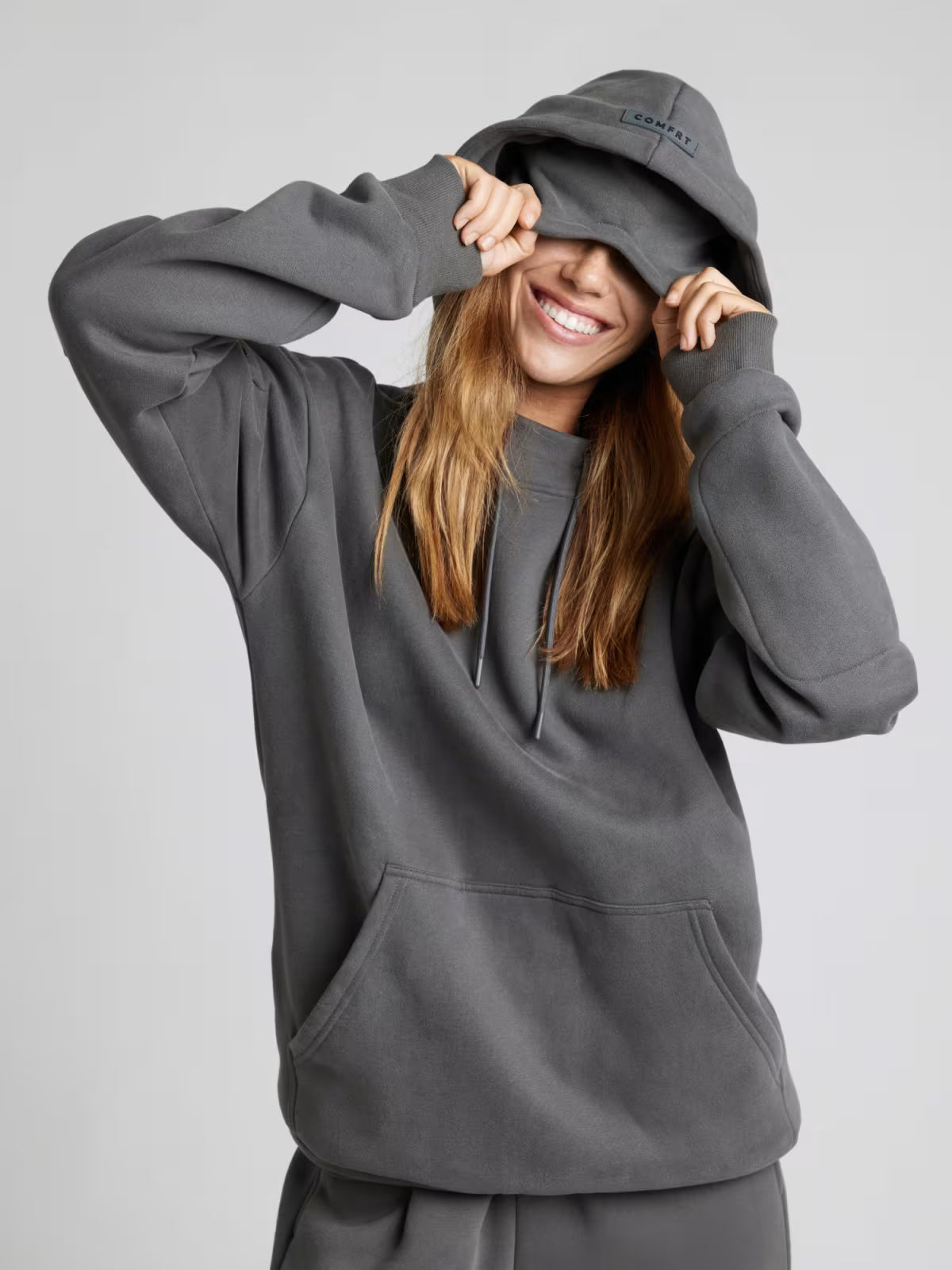 Comfort™ Uyku Gözlüklü Sweatshirt | Kadın