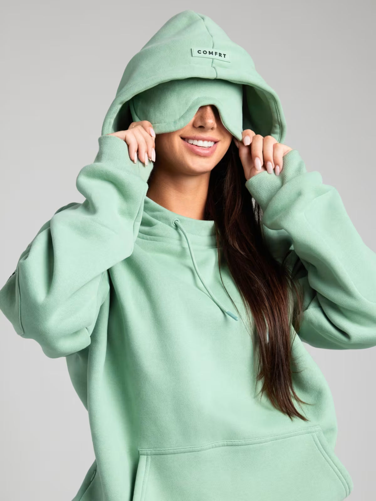 Comfort™ Uyku Gözlüklü Sweatshirt | Kadın